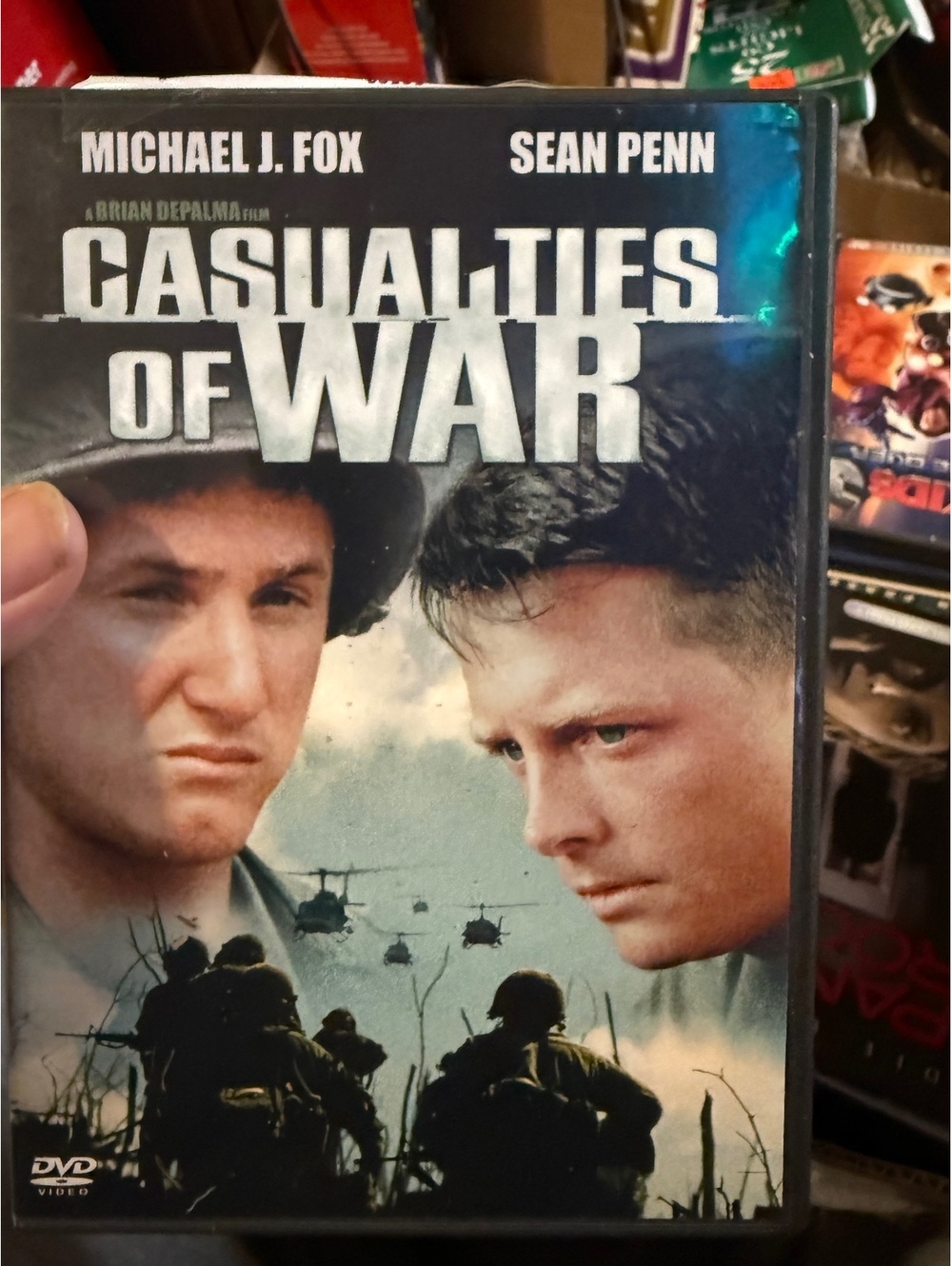 Casualties of War DVD Movie Michael J. Fox Sean Penn